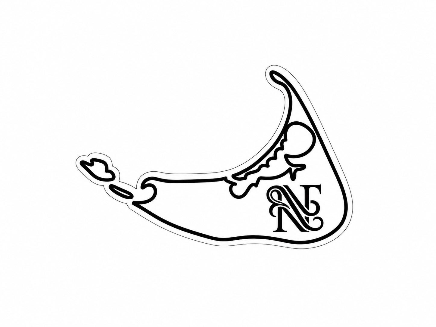 Niche Island Sticker