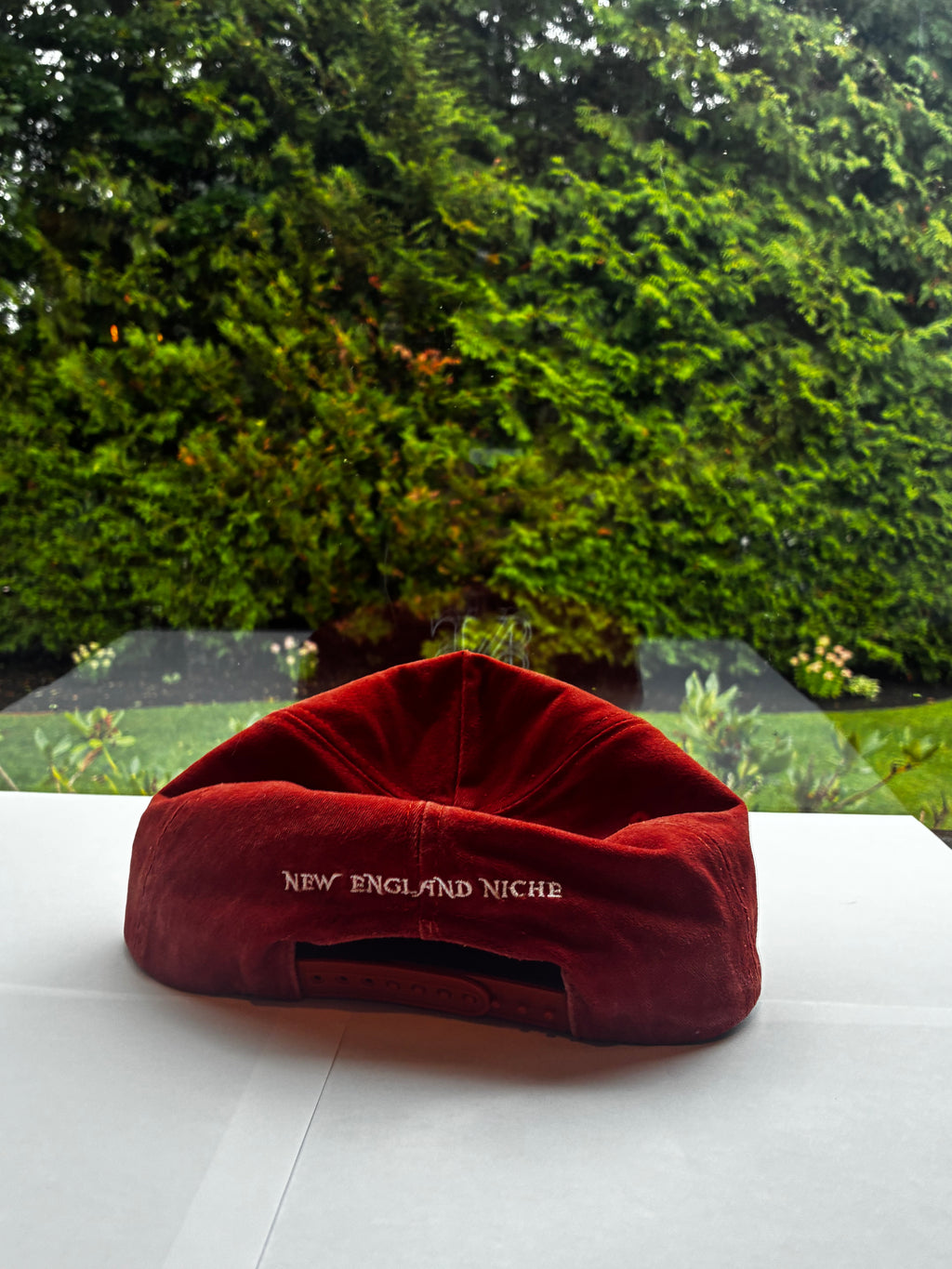 The Niche Rope Hat — sunburn red