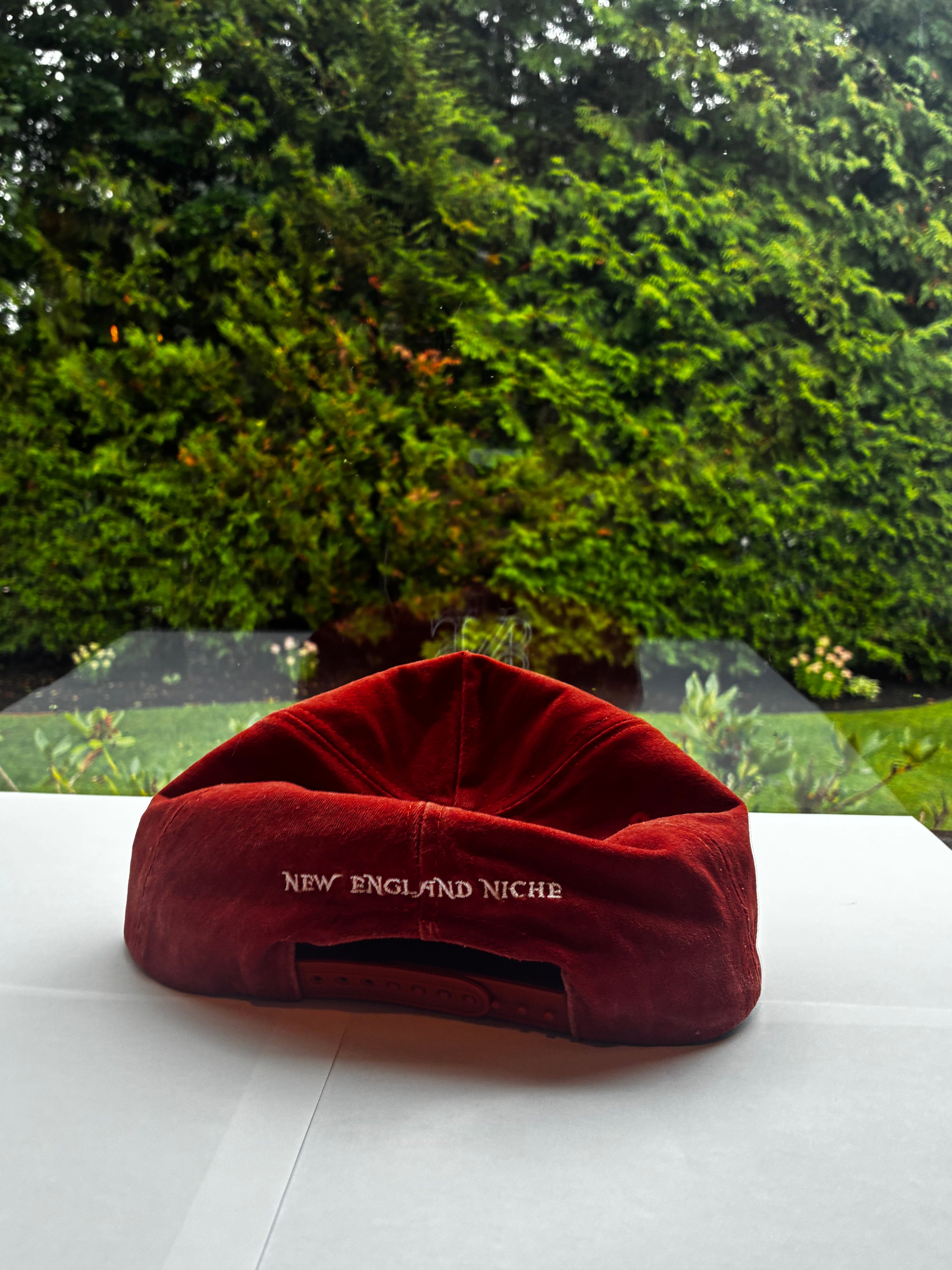 The Niche Rope Hat — sunburn red